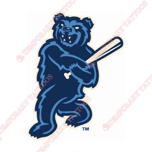 Mobile BayBears Customize Temporary Tattoos Stickers NO.7734